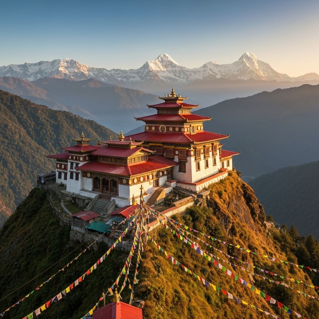 Majestic Sikkim Monastery
